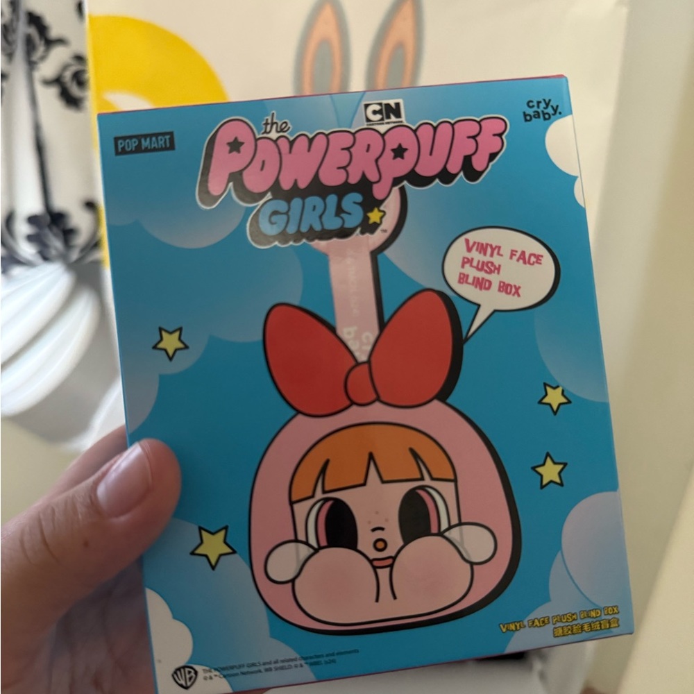 Powerpuff Girls Cry Baby Vinyl Face Plush Blind Box